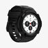ACS06488 - Galaxy Watch 6 Classic (47mm) Case Rugged Armor Pro in black showing the front
